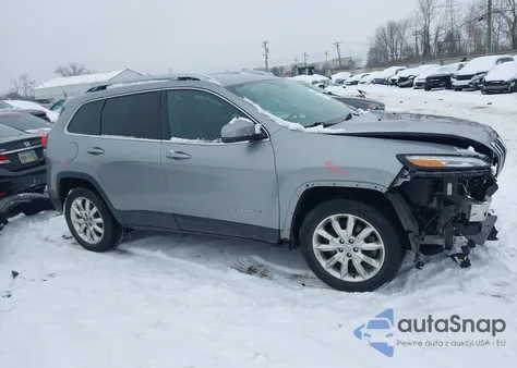 2017 Jeep Cherokee Limited 4X4 z USA, uszkodzony, nr VIN 1C4PJMDB0HW520562